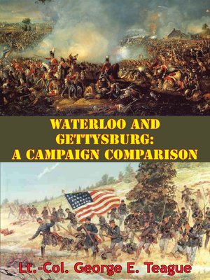 cover image of Waterloo and Gettysburg